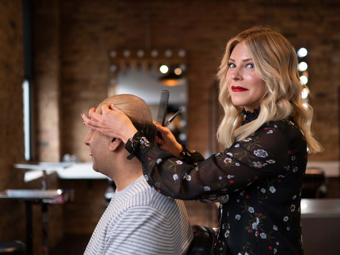 amy-picture-at-the-salon-4x3-1 Northwestern Hair Stylist