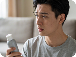 hair loss consultation discussing treatment options