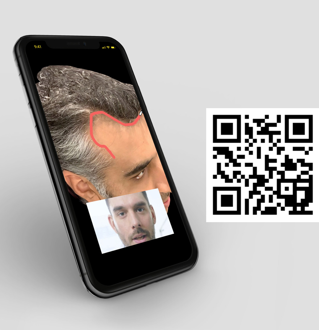 Phone Virtual Consult With QR Code V2